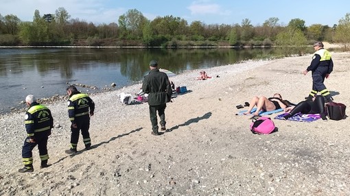 Controlli nelle spiagge di Vizzola Ticino e Vigevano: 40 sanzioni a Pasquetta