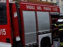 Incendio in fabbrica di plastiche a Desio