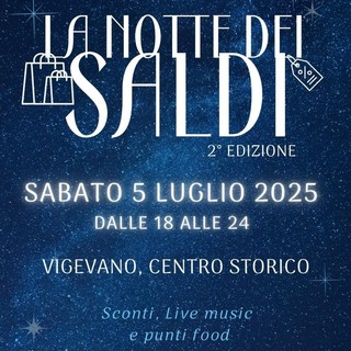 Vigevano, torna la &quot;Notte dei Saldi&quot; in centro storico e Piazza Ducale