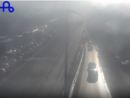 La coda vista dalla webcam di Autostrade