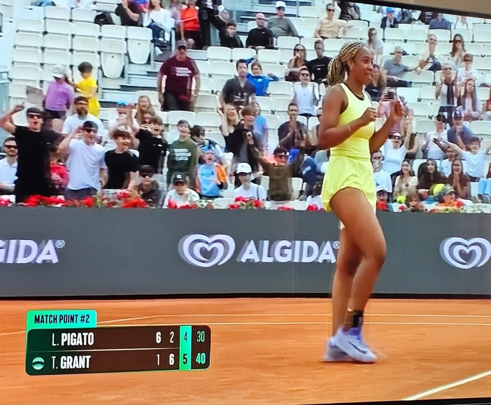 Tennis Wta 1000 Roma, la Grant vince il derby con la Pigato