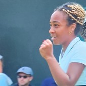 (immagini tratte dalla diretta su Sky Sport Tennis)
