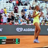 Tennis Wta 1000 Roma, la Grant vince il derby con la Pigato