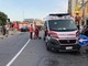 Novara: ambulanza si schianta contro un'auto Novara: ambulanza si schianta contro un'auto