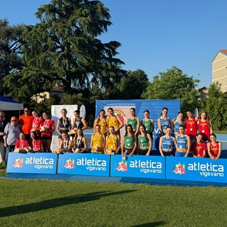 Atletica Vigevano, fine settimana all'insegna dei campionati regionali di staffette. Ecco tutti i risultati