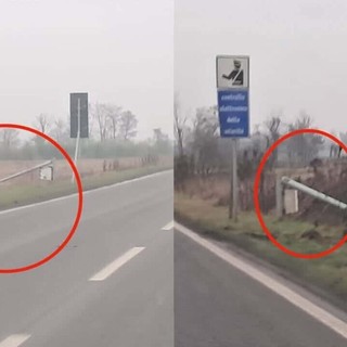 Fleximan arriva nell’Abbiatense: due autovelox abbattuti tra Rosate e Gudo Visconti