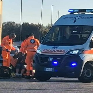 Magenta: incidente all’incrocio semaforico per Pontevecchio, un ferito