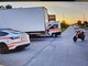 Magenta: scontro camion moto lungo la provinciale per Boffalora, ferito 29enne
