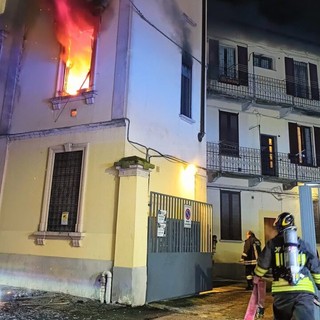 Abbiategrasso: scoppia l’incendio in un appartamento, rapido intervento dei Vigili del Fuoco