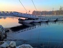 Maltempo, chiuso fino a domani ponte di Bereguardo