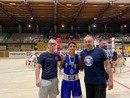 Vittoria per Derek Bianchi (La Costanza Massucchi Mortara) per l’ottantesimo anniversario della Boxe Grignani Lodi
