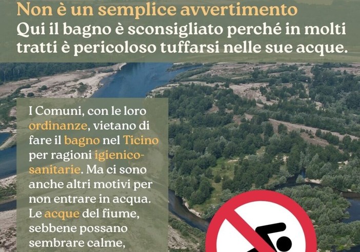 Ticino, il Parco lancia l’allarme &quot;Il fiume è pericoloso&quot;