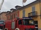 Voghera: incendio su tetto di un'abitazione, in azione i Vigili del fuoco