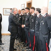 Pavia, il comandante della Legione carabinieri “Lombardia” in visita di commiato al comando provinciale