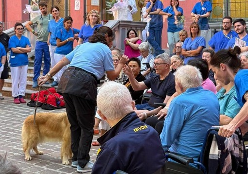 Pavia, IRCCS Maugeri Montescano porta l’attività assistita dagli animali in ospedale