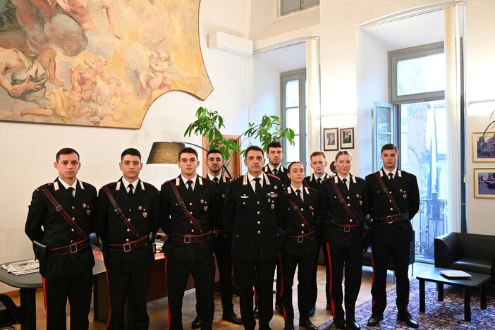 Pavia, presentati nove marescialli allievi al comando provinciale dei carabinieri Pavia, presentati nove marescialli allievi al comando provinciale dei carabinieri