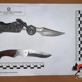 Stradella: lite per gelosia, intervento dei Carabinieri evita conseguenze più gravi, sequestrati due coltelli