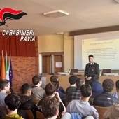 Cultura della legalità, i carabinieri incontrano gli studenti dell’istituto Cardano di Pavia