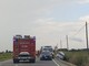 Cerano, auto finisce nel canale lungo la provinciale 4