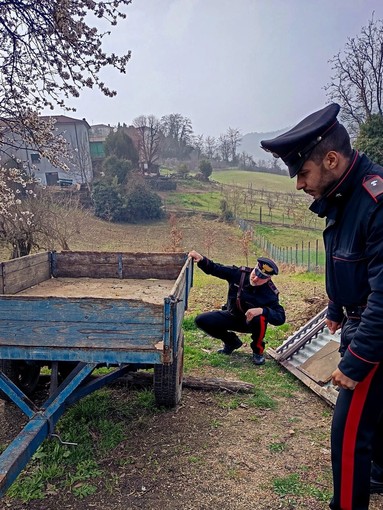 Oltrepò, denunciato dai Carabinieri per furto aggravato e ricettazione