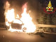 Carpiano, due feriti in un incidente stradale: 27enne estratto dalle fiamme