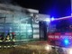 Pavese: incendio in un capannone tra Copiano e Villanterio, sul posto 5 squadre di Vigili del fuoco