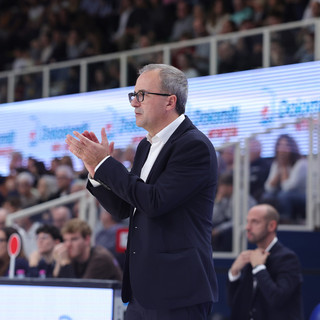 Basket LBA, Mario Fioretti dopo la sconfitta con Trento: &quot;Abbiamo fatto molta fatica a rimbalzo&quot;