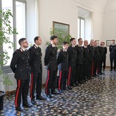 Pavia, presentati cinque nuovi allievi marescialli dei Carabinieri al comando provinciale Pavia, presentati cinque nuovi allievi marescialli dei Carabinieri al comando provinciale
