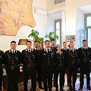 Pavia, presentati nove marescialli allievi al comando provinciale dei carabinieri