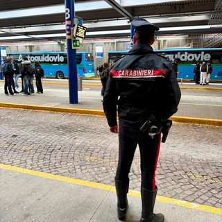 Pavia, servizi coordinati di controllo del territorio. Controlli all’autostazione ed alla stazione dei treni