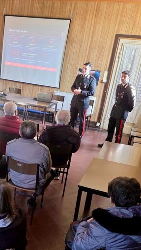 Borgo San Siro, incontro anti-truffe agli anziani con i Carabinieri