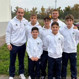 Ginnastica, sesto posto per i giovanissimi della Costanza Massucchi Mortara nel campionato Gold1