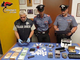 Vigevano, i Carabinieri arrestano 3 persone: sequestrati oltre 2 chili di hashish, armi, contanti e documenti falsi.