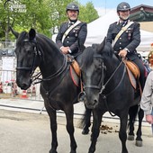 Varzi, Carabinieri a cavallo alla fiera