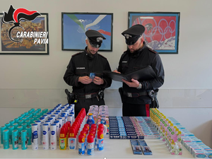 Gravellona, nel baule 1200 euro di cosmetici rubati: tre persone denunciate dai Carabinieri