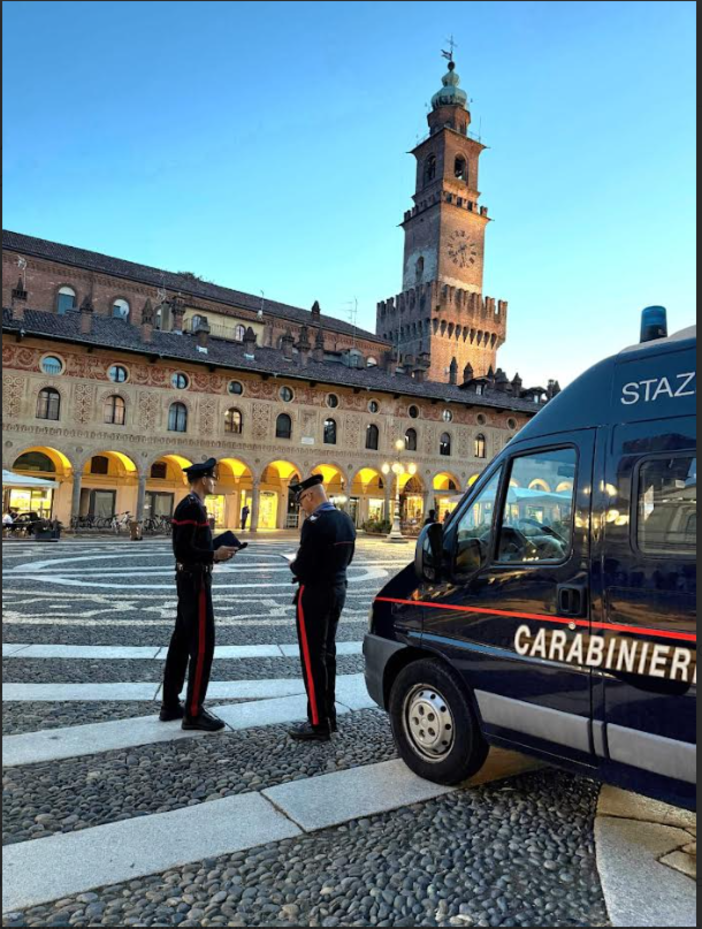 Pavia e Vigevano, controlli a tappeto dei carabinieri nello scorso fine settimana