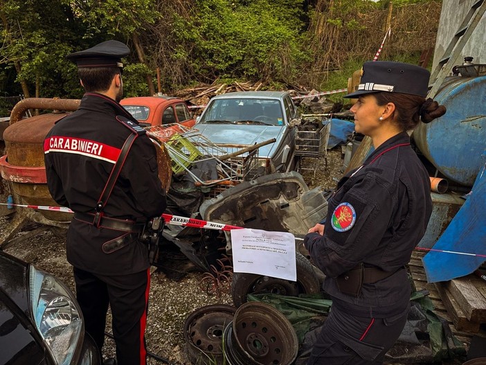 Oltrepò: scoperta officina abusiva dai Carabinieri, sequestri e sanzioni per 9 mila euro