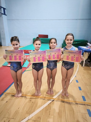 Ginnastica, le giovanissime della Costanza Massucchi Mortara impegnate nella prima prova Supergym