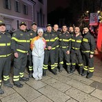 Pavia, Lucrezia Magistris atleta delle Fiamme Rosse ha portato la fiamma Olimpica