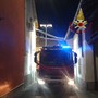 Garlasco: incendio di una canna fumaria, sul posto i Vigili del fuoco
