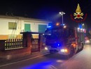 Dorno: incendio in una canna fumaria, Vigili del fuoco in azione sul posto