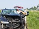 Zinasco: scontro tra auto sulla provinciale 193bis, ferite due persone