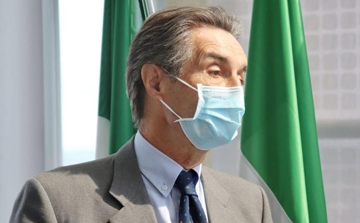Fontana annuncia: «Lombardia in zona arancione: riapriamo i negozi» Fontana annuncia: «Lombardia in zona arancione: riapriamo i negozi»