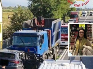 Scontro auto-camion nel Novarese, morta una donna di 51 anni