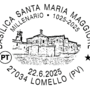 Lomello, Poste italiane celebra il millenario della Basilica di Santa Maria Maggiore con uno speciale annullo filatelico