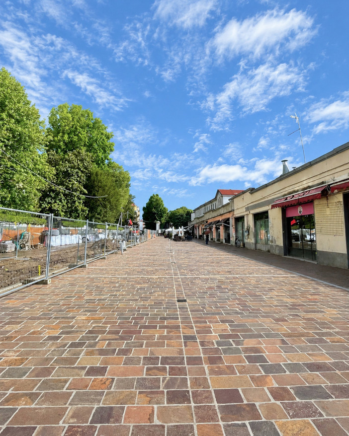 Vigevano, riapre l’area pedonale di via Rocca Vecchia
