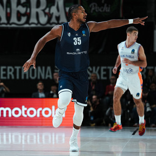 Basket Eurocup, Derthona con Rostock alla Nova Arena per consolidarsi in zona-playoff. Jallow: “Per noi la gara sarà tutta una questione di difesa”