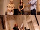 Foto durante i dialoghi multidisciplinari, da sx professoressa Lucinda Buja, pittrice Valentina Martini, architetto Alessio Proietti