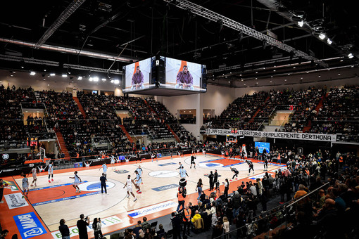 Basket LBA, serie A Unipol, dati di pubblico e incassi a fine andata: brilla la Bertram Derthona
