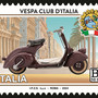 Un francobollo dedicato al mito della Vespa